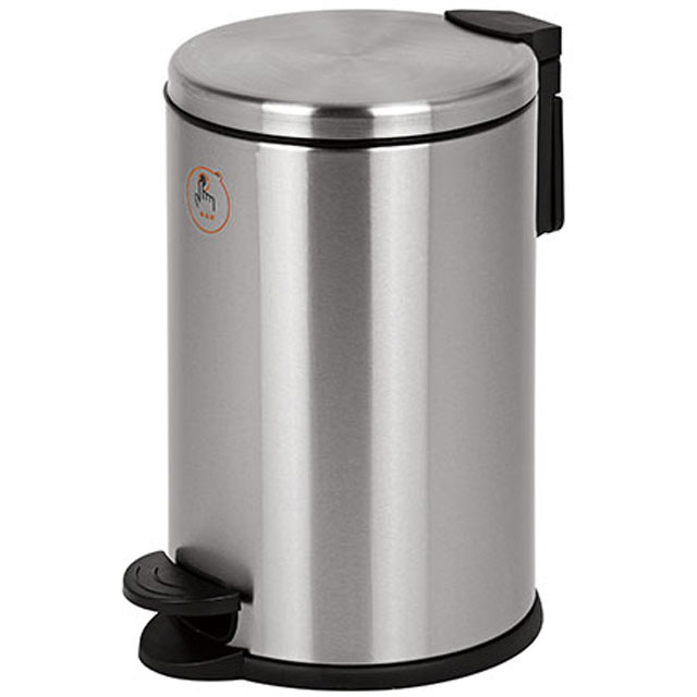 客房腳踏式不銹鋼垃圾桶