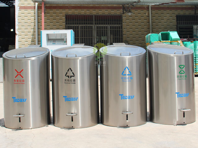 不銹鋼腳踏地埋式升降垃圾桶老舊小區垃圾投放點 不銹鋼腳踏地埋式升降垃圾桶老舊小區垃圾投放點