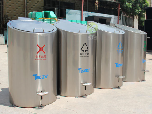 不銹鋼腳踏地埋式升降垃圾桶老舊小區垃圾投放點 不銹鋼腳踏地埋式升降垃圾桶老舊小區垃圾投放點