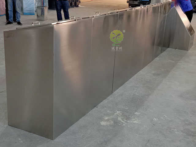 不銹鋼分類垃圾箱回收站