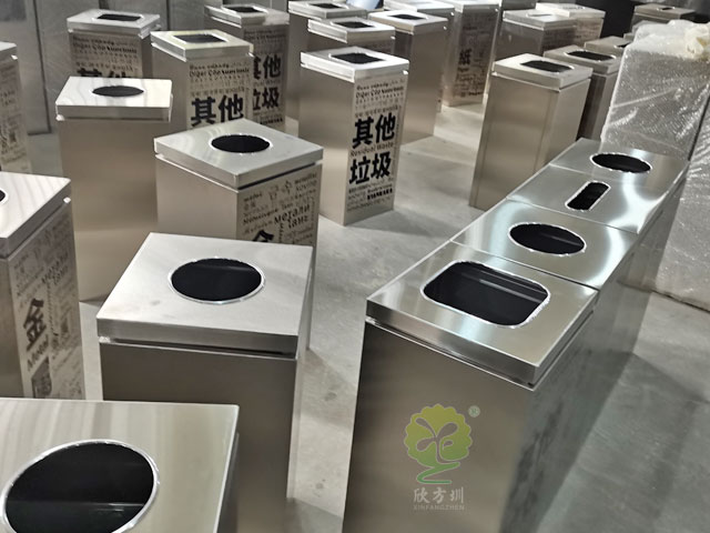 室內多文字組合分類垃圾箱 室內多文字組合分類垃圾箱