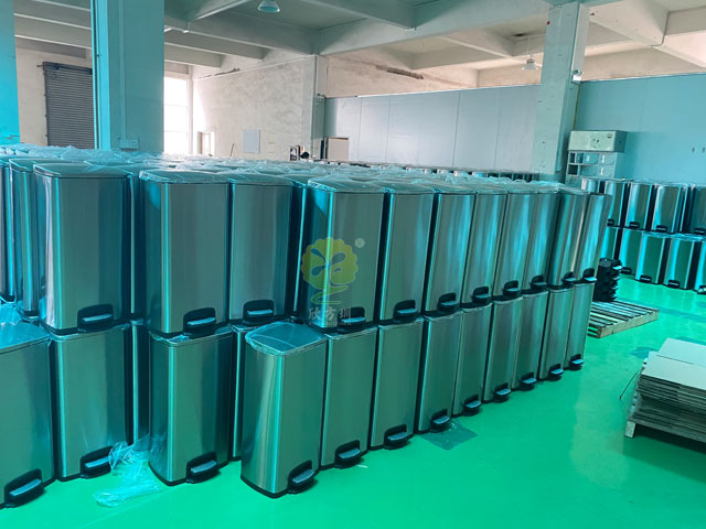 家用室內不銹鋼腳踏果皮桶