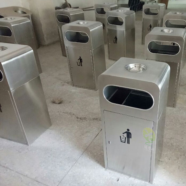 室內不銹鋼垃圾桶單桶