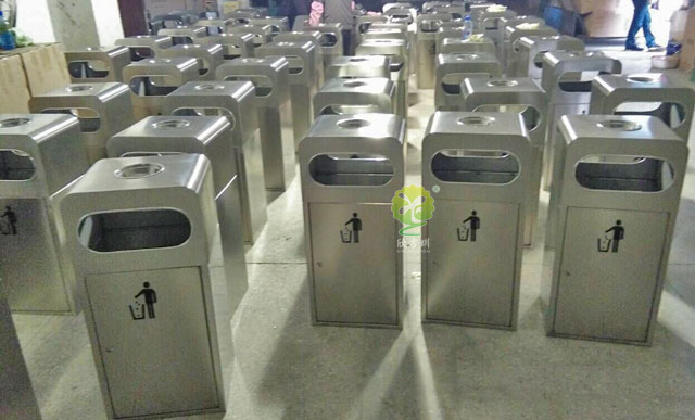 室內不銹鋼垃圾桶單桶