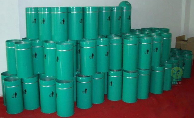 農行專用鋼制垃圾桶