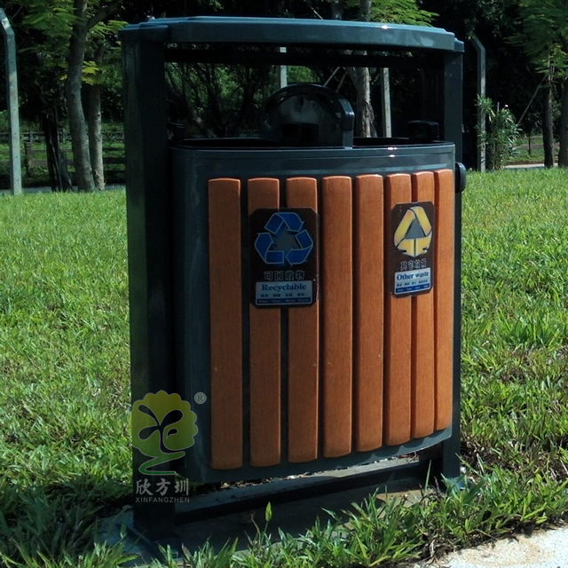 小型雙分類鋼木果殼箱 小型雙分類鋼木果殼箱