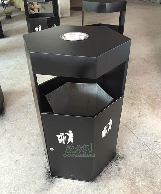 幾何形鋼制垃圾桶 幾何形鋼制垃圾桶