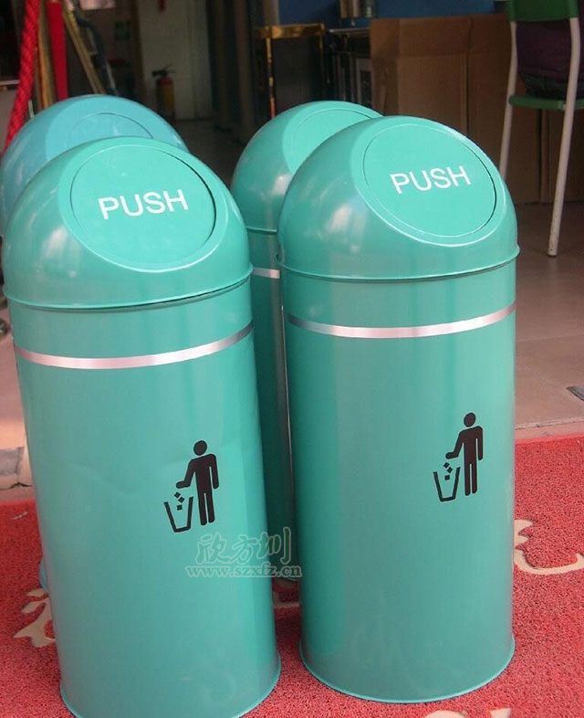 機關政府鋼制垃圾桶 機關政府鋼制垃圾桶