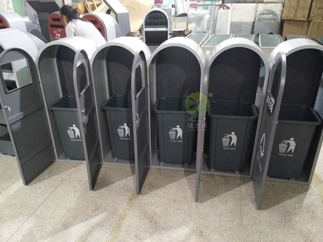 深圳政府機關單位垃圾分類標準1+5六分類垃圾箱