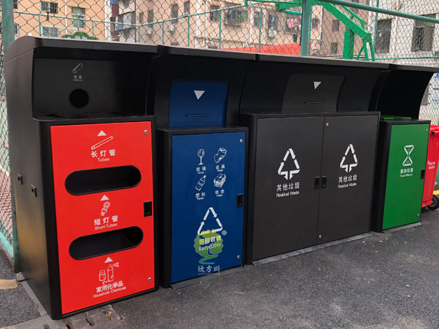 深圳市政垃圾分類亭 深圳市政垃圾分類亭