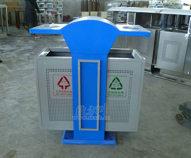 城市分類鋼制垃圾桶