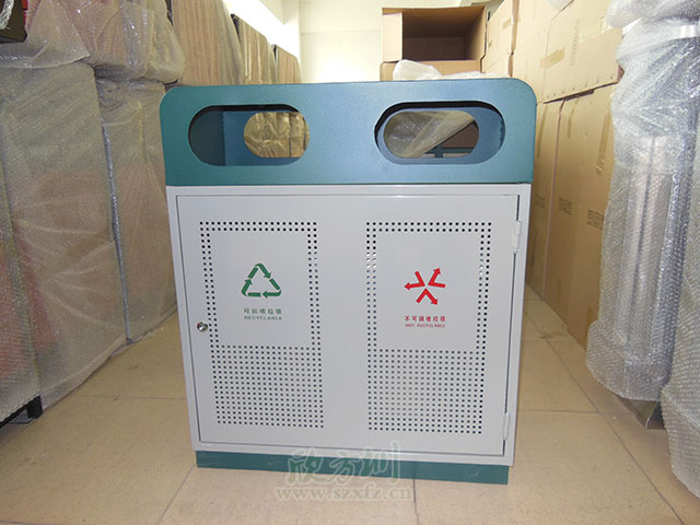 商業(yè)鋼制分類垃圾桶
