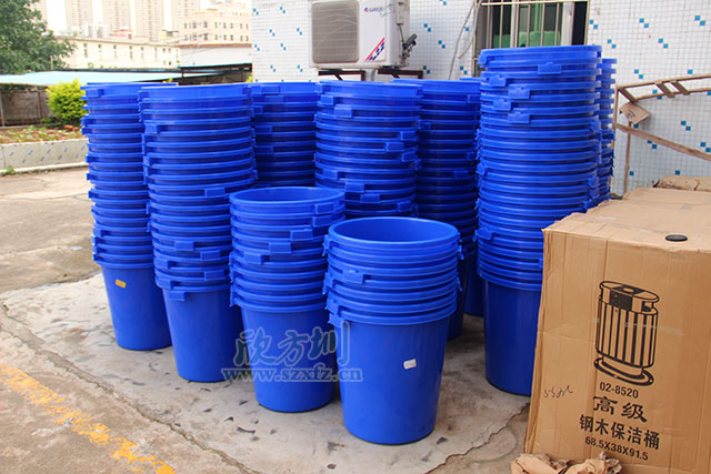 園區塑料垃圾桶