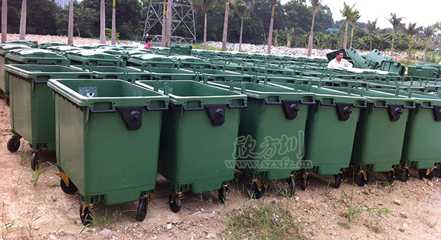 移動(dòng)式塑料垃圾桶 移動(dòng)式塑料垃圾桶